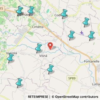 Mappa Via Ariole, 31028 Vazzola TV, Italia (3.10545)