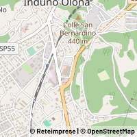 Mapa Induno Olona