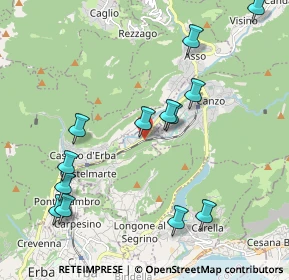 Mappa Via Cascina Ravella, 22030 Castelmarte CO, Italia (2.21077)