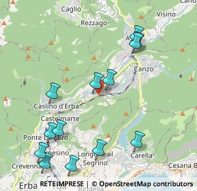 Mappa Via Cascina Ravella, 22030 Castelmarte CO, Italia (2.32538)