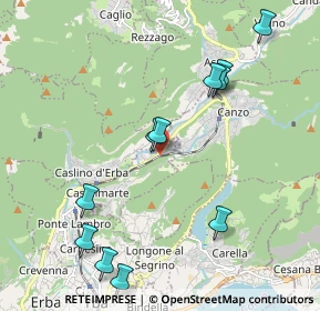 Mappa Via Cascina Ravella, 22030 Castelmarte CO, Italia (2.23091)