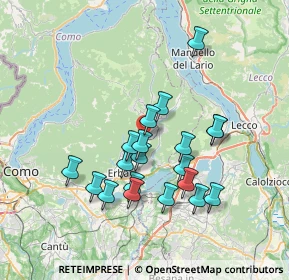 Mappa Via Cascina Ravella, 22030 Castelmarte CO, Italia (6.443)
