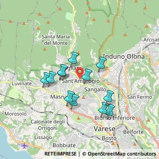 Mappa Via Canetta Giovanni, 21100 Varese VA, Italia (1.53)