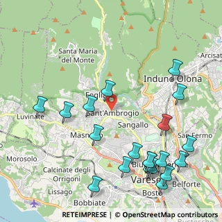Mappa Via Canetta Giovanni, 21100 Varese VA, Italia (2.59)