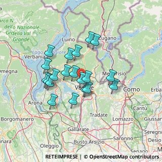 Mappa Via Canetta Giovanni, 21100 Varese VA, Italia (11.217)
