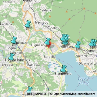Mappa Via Don Alfredo Camera, 21020 Bardello VA, Italia (2.62067)