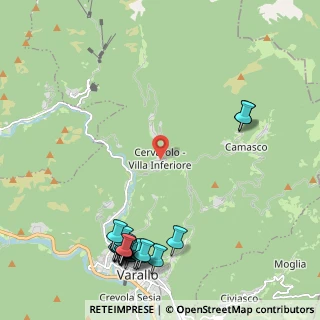 Mappa Via al Molino in Villa Inferiore, 13019 Varallo VC, Italia (2.8955)