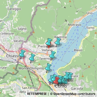 Mappa Via Don Gabriele della Bella Prevosto, 22012 Cernobbio CO, Italia (2.60133)