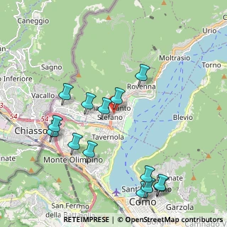 Mappa Via Don Gabriele della Bella Prevosto, 22012 Cernobbio CO, Italia (2.25643)