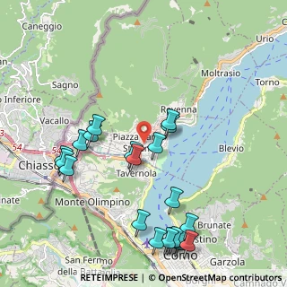 Mappa Via Don Gabriele della Bella Prevosto, 22012 Cernobbio CO, Italia (2.295)