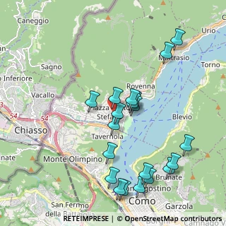 Mappa Via Don Gabriele della Bella Prevosto, 22012 Cernobbio CO, Italia (2.065)