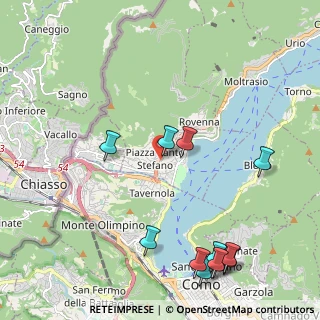 Mappa Via Don Gabriele della Bella Prevosto, 22012 Cernobbio CO, Italia (2.63083)