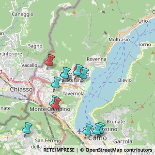 Mappa Via Don Gabriele della Bella Prevosto, 22012 Cernobbio CO, Italia (2.08833)