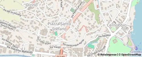 Mappa Cernobbio