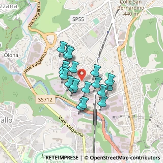 Mappa Via Cortina, 21056 Induno Olona VA, Italia (0.2975)