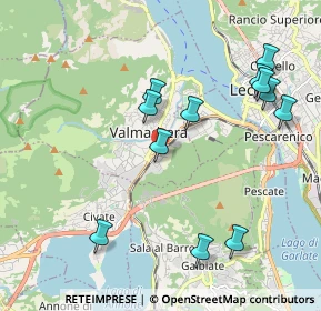 Mappa Via Fornaci, 23868 Valmadrera LC, Italia (2.13083)