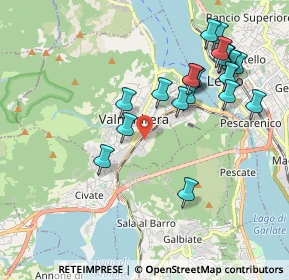 Mappa Via Fornaci, 23868 Valmadrera LC, Italia (2.0005)