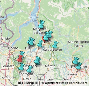 Mappa Via Fornaci, 23868 Valmadrera LC, Italia (15.03421)
