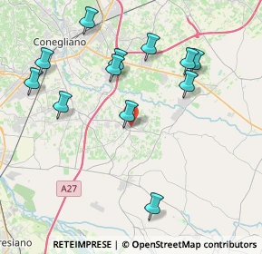 Mappa Piazza Municipio, 31010 Mareno di Piave TV, Italia (4.25167)