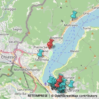 Mappa Via Plinio, 22012 Cernobbio CO, Italia (3.2905)
