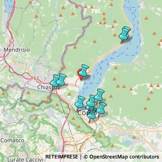 Mappa Via Plinio, 22012 Cernobbio CO, Italia (3.59364)
