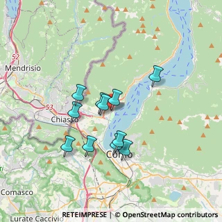 Mappa Via Plinio, 22012 Cernobbio CO, Italia (2.85091)