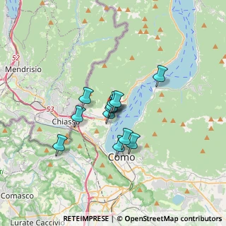Mappa Via Plinio, 22012 Cernobbio CO, Italia (2.21167)