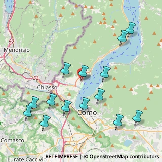 Mappa Via Plinio, 22012 Cernobbio CO, Italia (4.66)