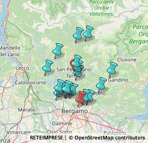 Mappa Piazza granelli, 24016 San Pellegrino Terme BG, Italia (11.1975)