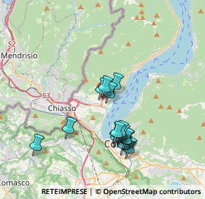 Mappa Via Battista Mondelli, 22012 Cernobbio CO, Italia (3.24188)