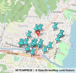 Mappa Via Battista Mondelli, 22012 Cernobbio CO, Italia (0.4045)