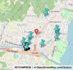 Mappa Via Battista Mondelli, 22012 Cernobbio CO, Italia (0.4835)