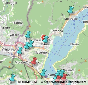 Mappa Via Battista Mondelli, 22012 Cernobbio CO, Italia (3.252)