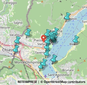 Mappa Via Battista Mondelli, 22012 Cernobbio CO, Italia (1.468)