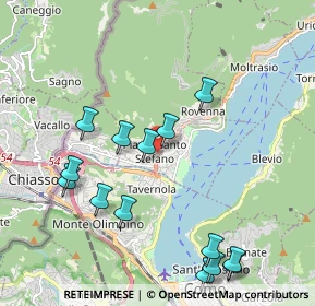Mappa Via Battista Mondelli, 22012 Cernobbio CO, Italia (2.24071)