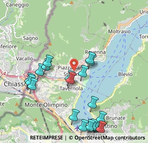 Mappa Via Battista Mondelli, 22012 Cernobbio CO, Italia (2.288)