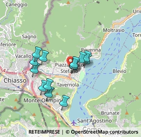 Mappa Via Battista Mondelli, 22012 Cernobbio CO, Italia (1.38)