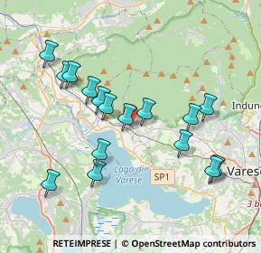 Mappa Via G. Borghi, 21025 Comerio VA, Italia (3.72563)