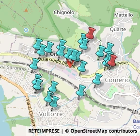 Mappa Via G. Borghi, 21025 Comerio VA, Italia (0.4)