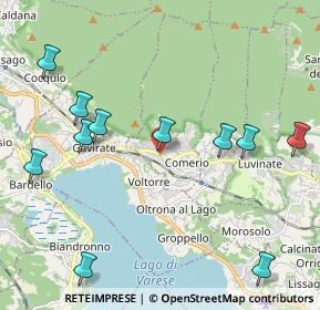 Mappa Via G. Borghi, 21025 Comerio VA, Italia (2.42)