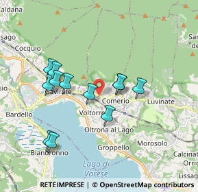 Mappa Via G. Borghi, 21025 Comerio VA, Italia (1.66)