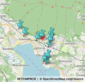 Mappa Via G. Borghi, 21025 Comerio VA, Italia (1.23364)