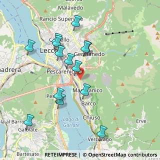 Mappa V.le Valsugana, 23900 Lecco LC, Italia (1.95286)