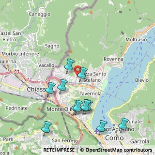 Mappa Via Nazario Sauro, 22012 Cernobbio CO, Italia (2.15091)