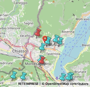 Mappa Via Nazario Sauro, 22012 Cernobbio CO, Italia (2.13846)