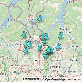 Mappa Via Nazario Sauro, 22012 Cernobbio CO, Italia (12.01188)