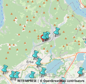 Mappa Via delle Marcite, 22030 Castelmarte CO, Italia (6.58529)