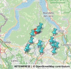 Mappa Via delle Marcite, 22030 Castelmarte CO, Italia (6.50929)