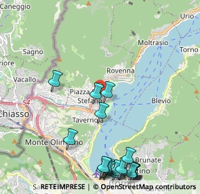 Mappa 22012 Cernobbio CO, Italia (2.7875)