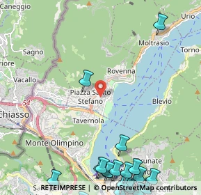Mappa 22012 Cernobbio CO, Italia (3.5005)